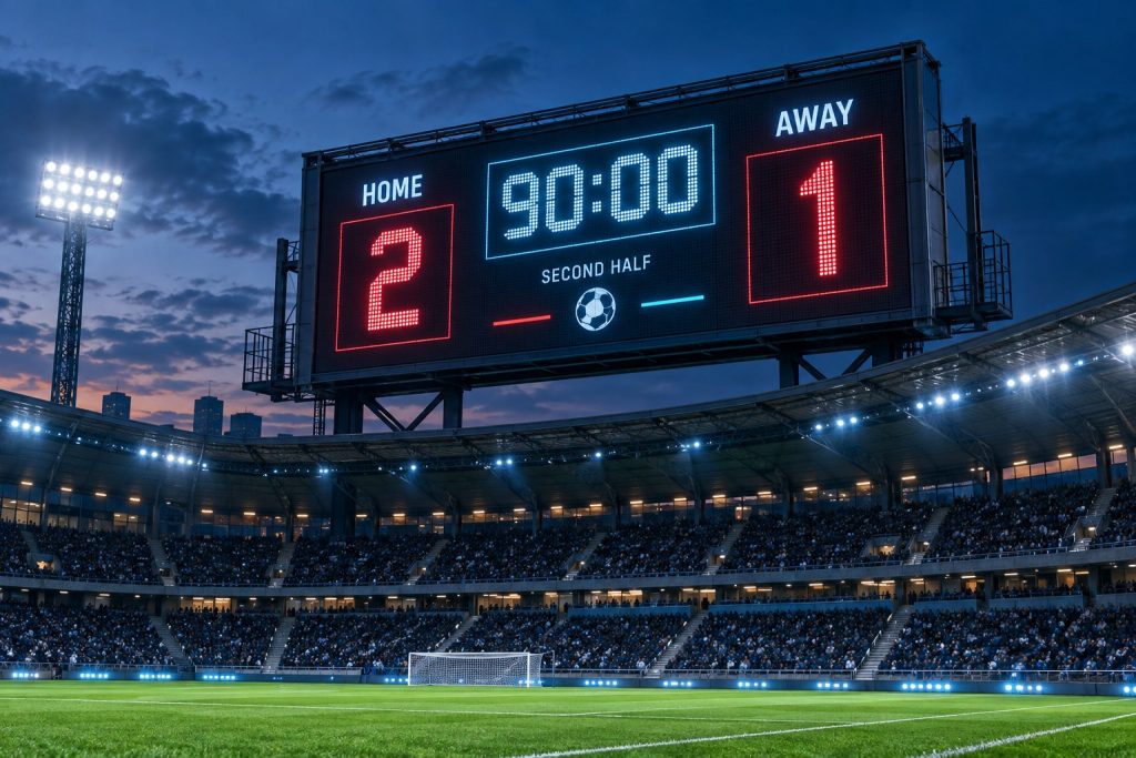 DT8200 Futbol Stadyum Skorbordu